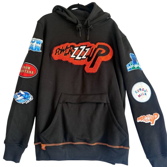 Cookies Powerzzzup Brandon Mundo Patchwork Hoodie Limited Edition Size M Rare - Picture 1 of 16